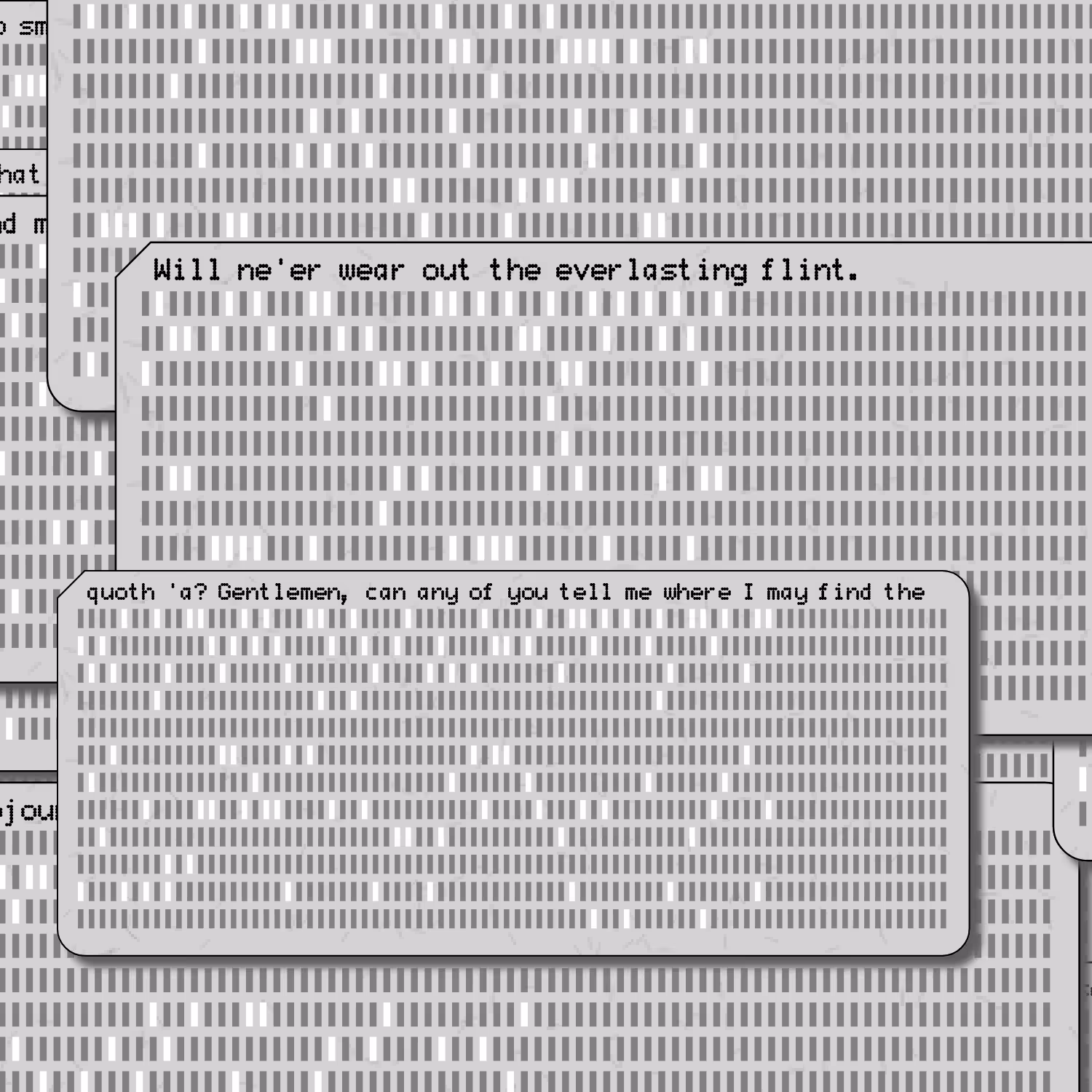 Romeo and Juliet on Punched Cards (Free) #105