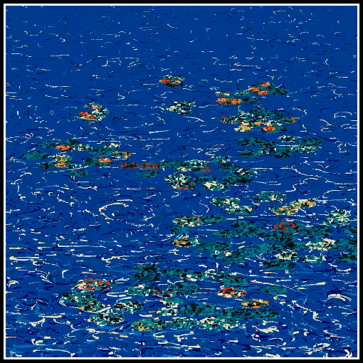 Polluted water lilies #36