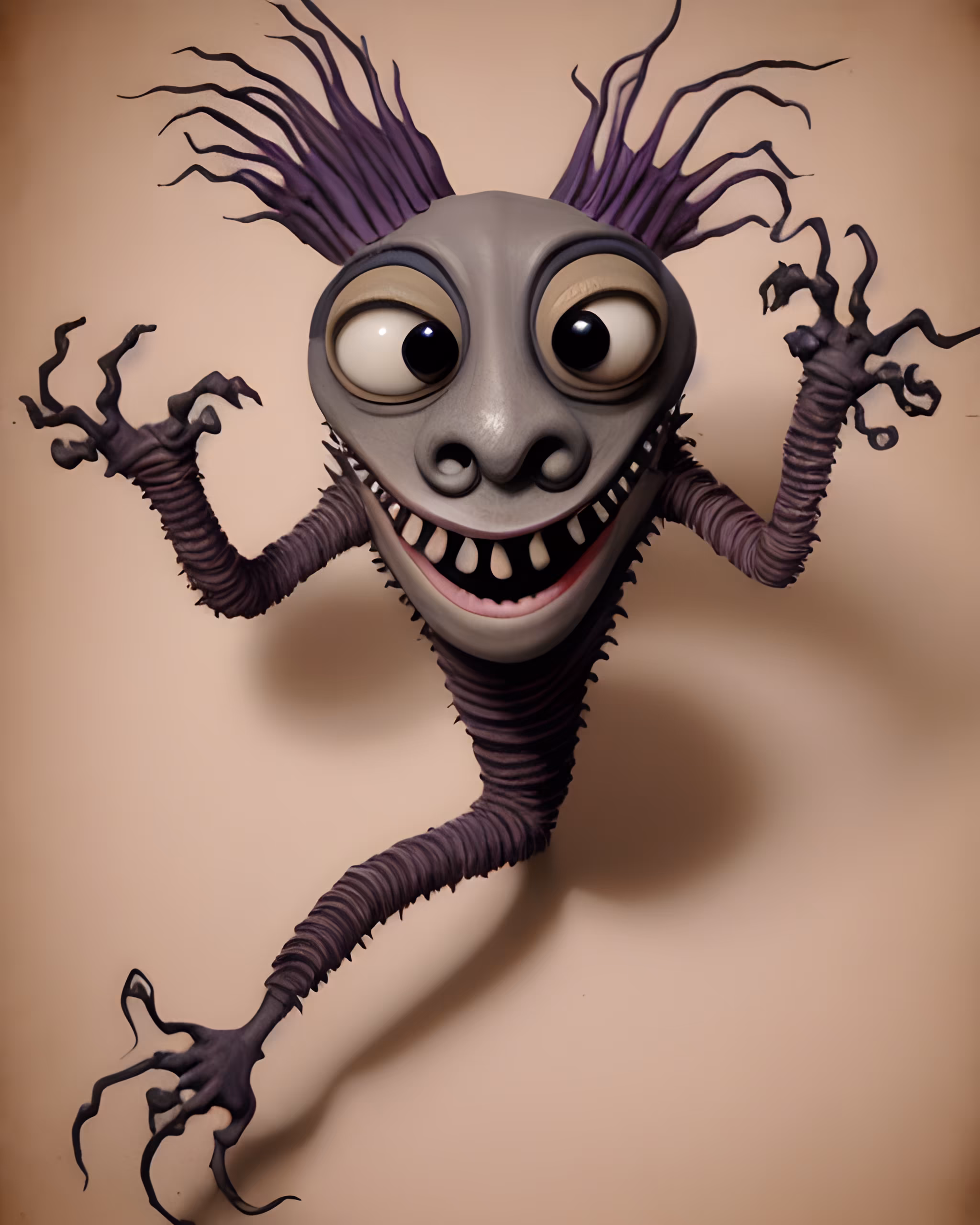 Creature with funny face I
