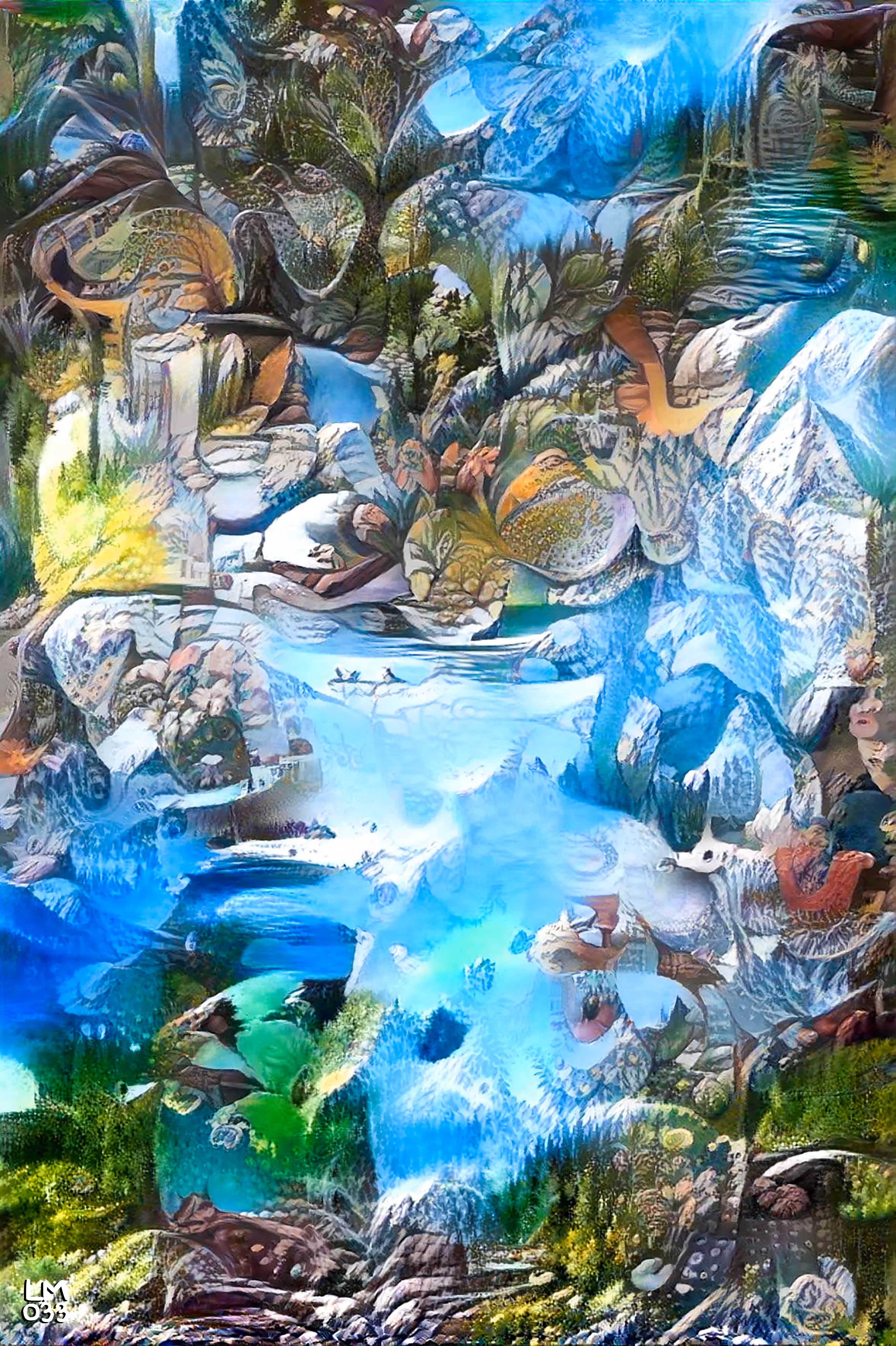 Mama Ayahuasca Series- Mountains At Heart