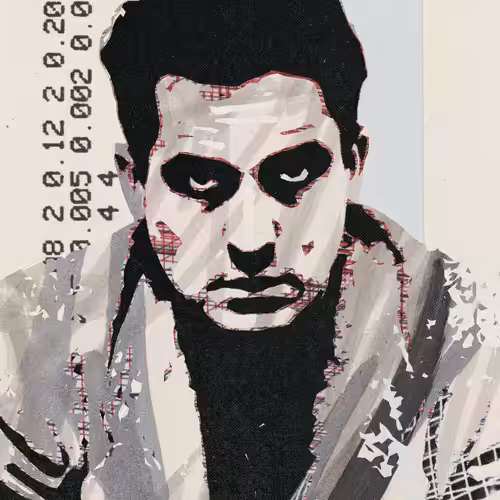 THE GENERATIVE PORTRAIT COLLECTION OF ROBERT MALLARY: Generative Portrait of Robert Mallary #2104