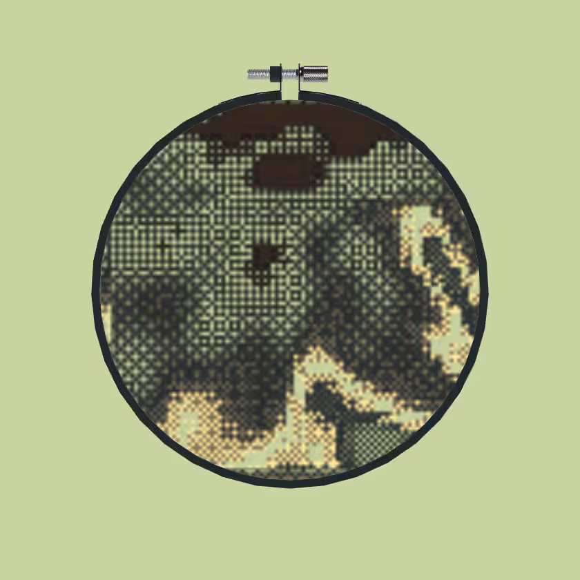 Brownian Stitch #6