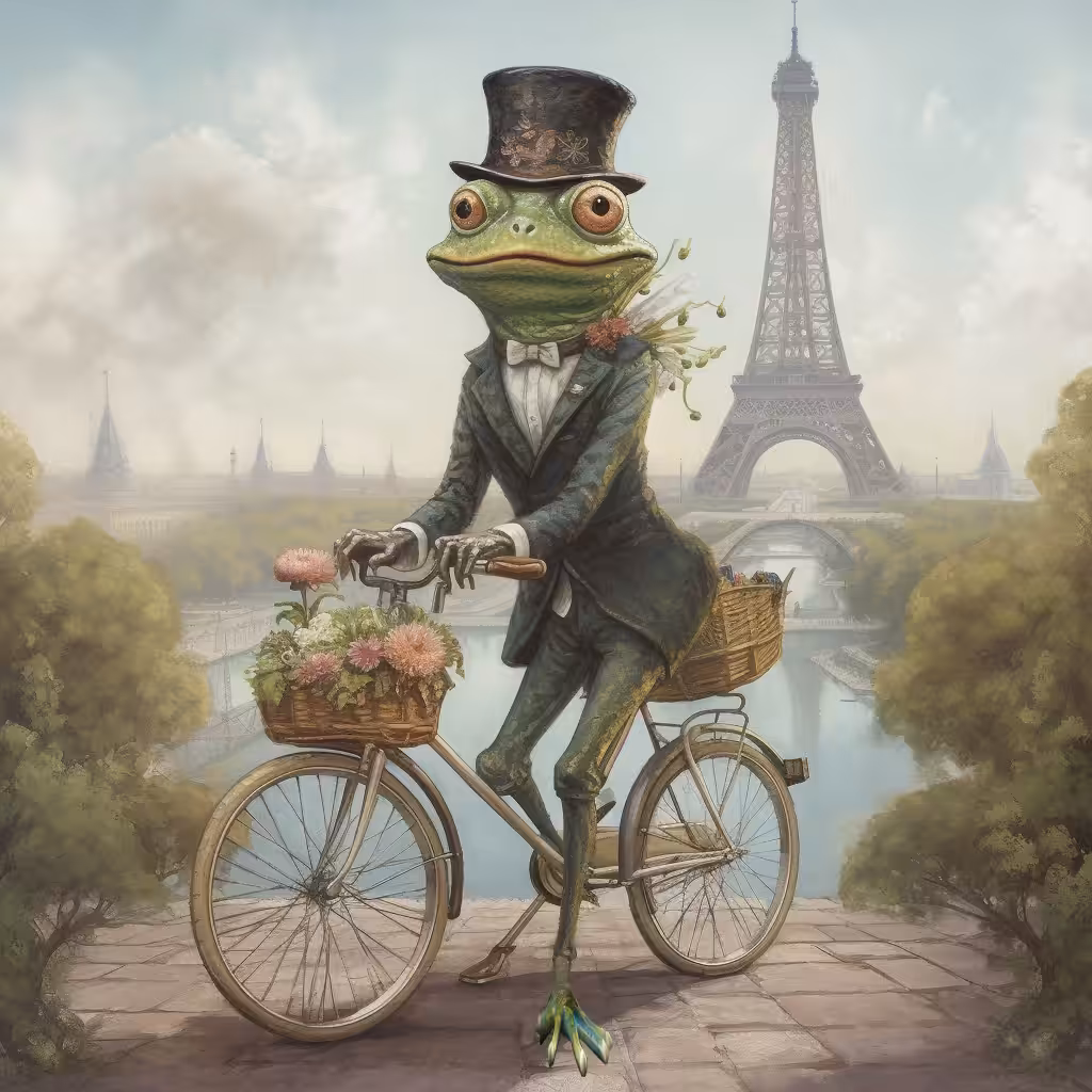 007 Fifi the fabulous French Frog