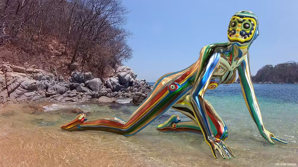 people of another dimension in nature