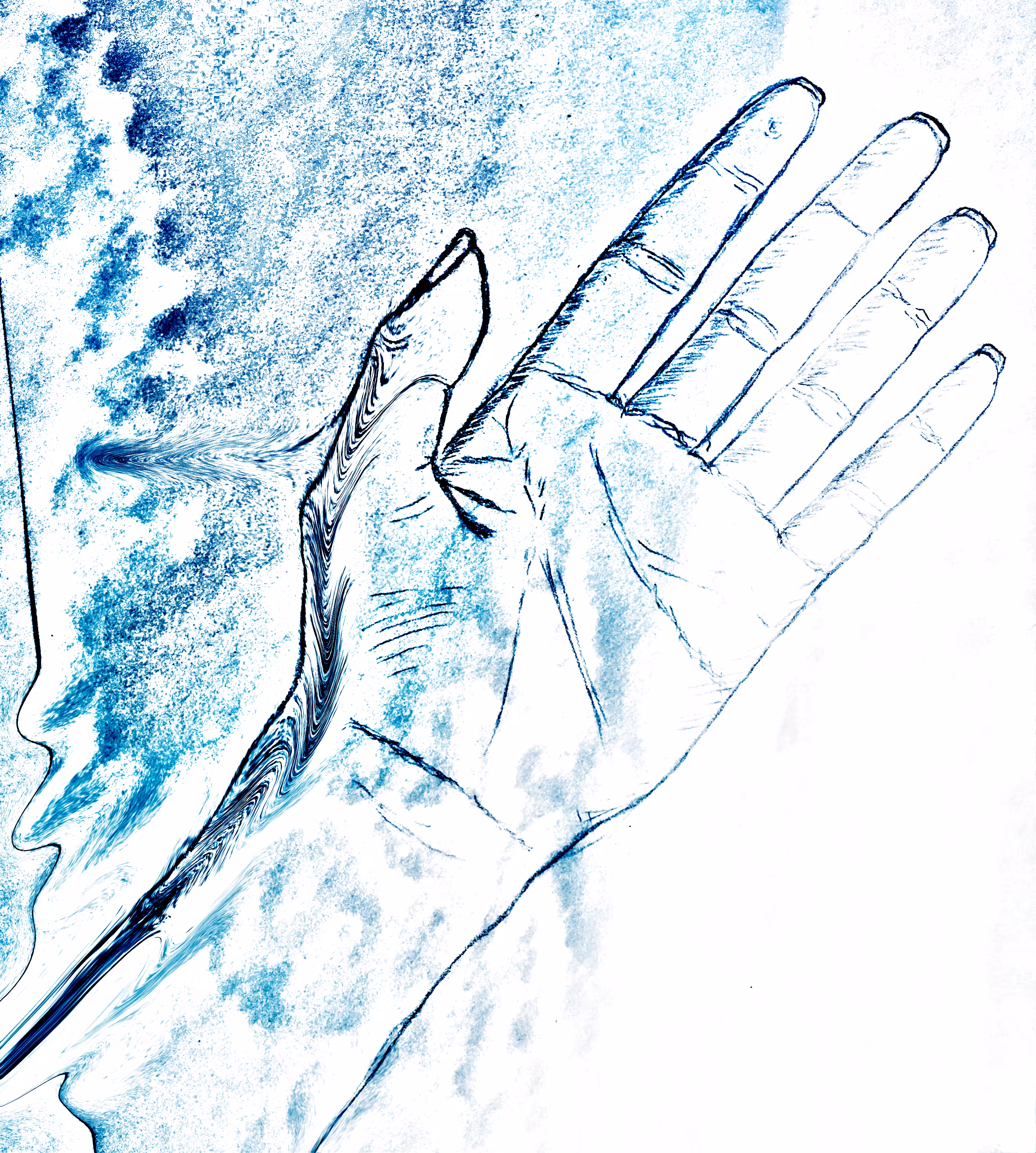 the hand