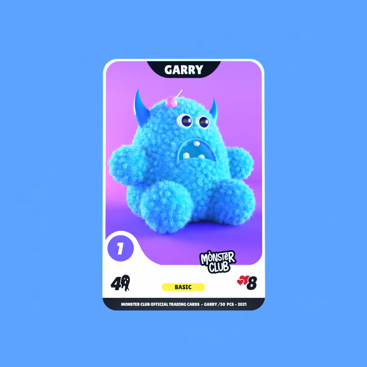 [Card #1][Basic] Garry - Monster Club