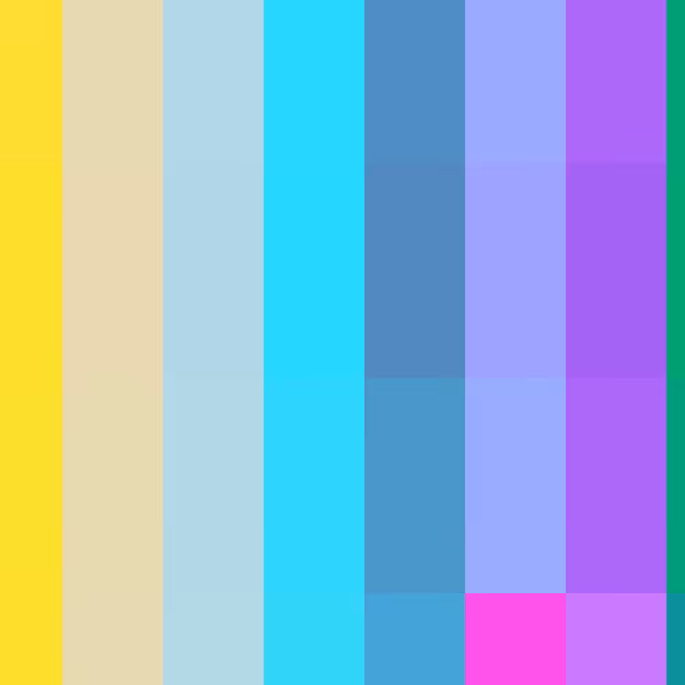 Pixelated Color Study #4
