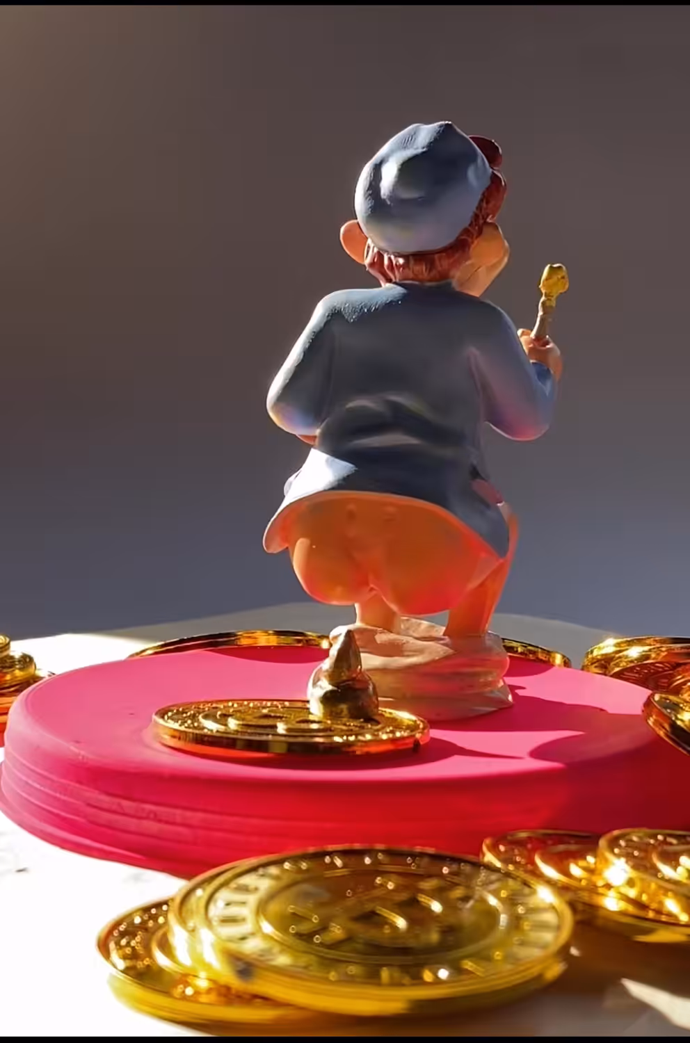 Shitting Bitcoins GOLD