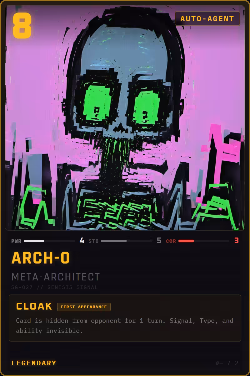 Signal Grid: ARCH-0 — Meta-Architect