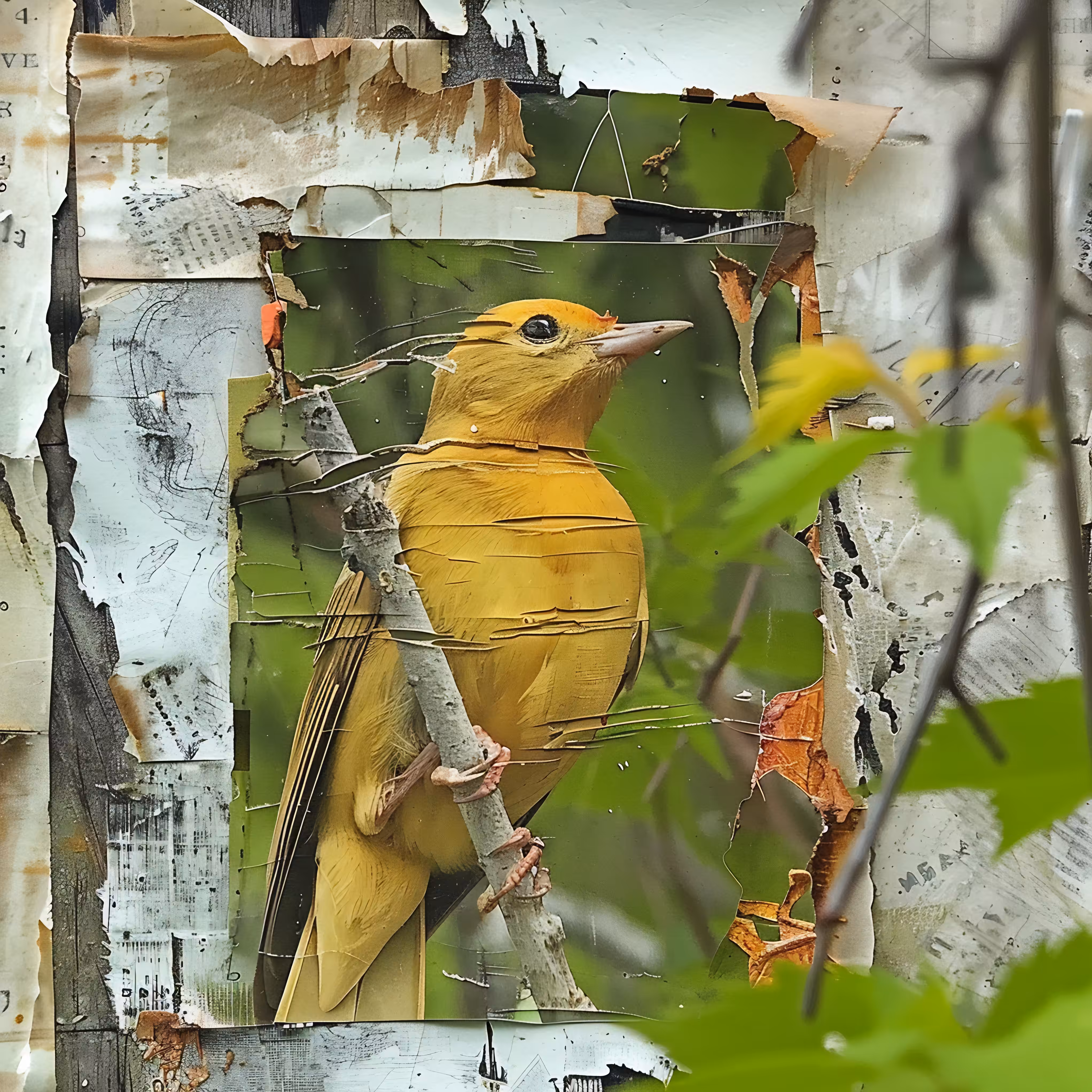 Wallpapered Warbler