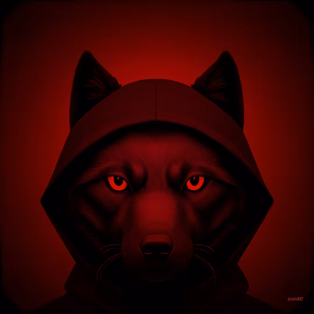 Dark Shadow Wolf: Spirit Bloodman
