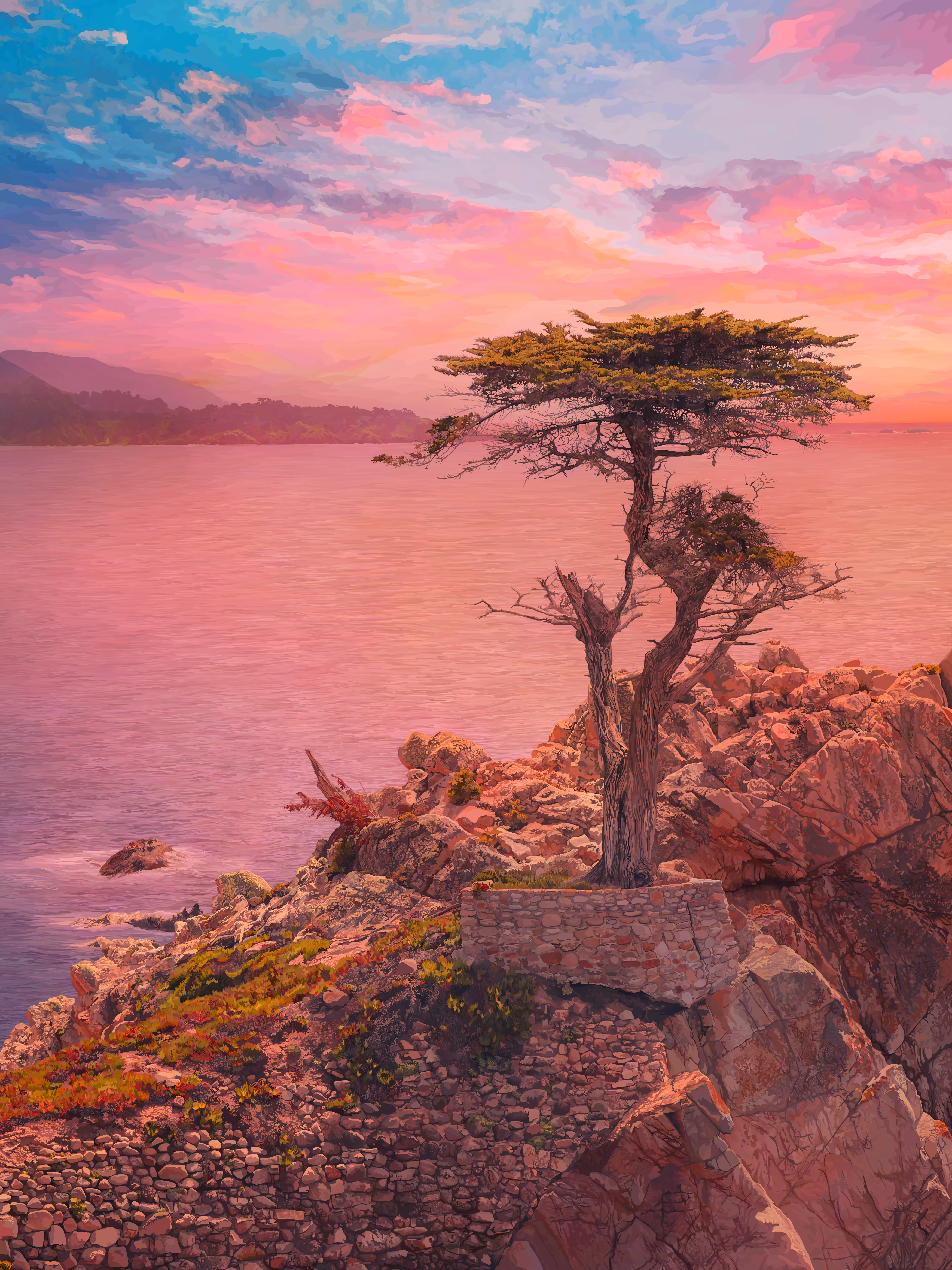 The Lone Cypress