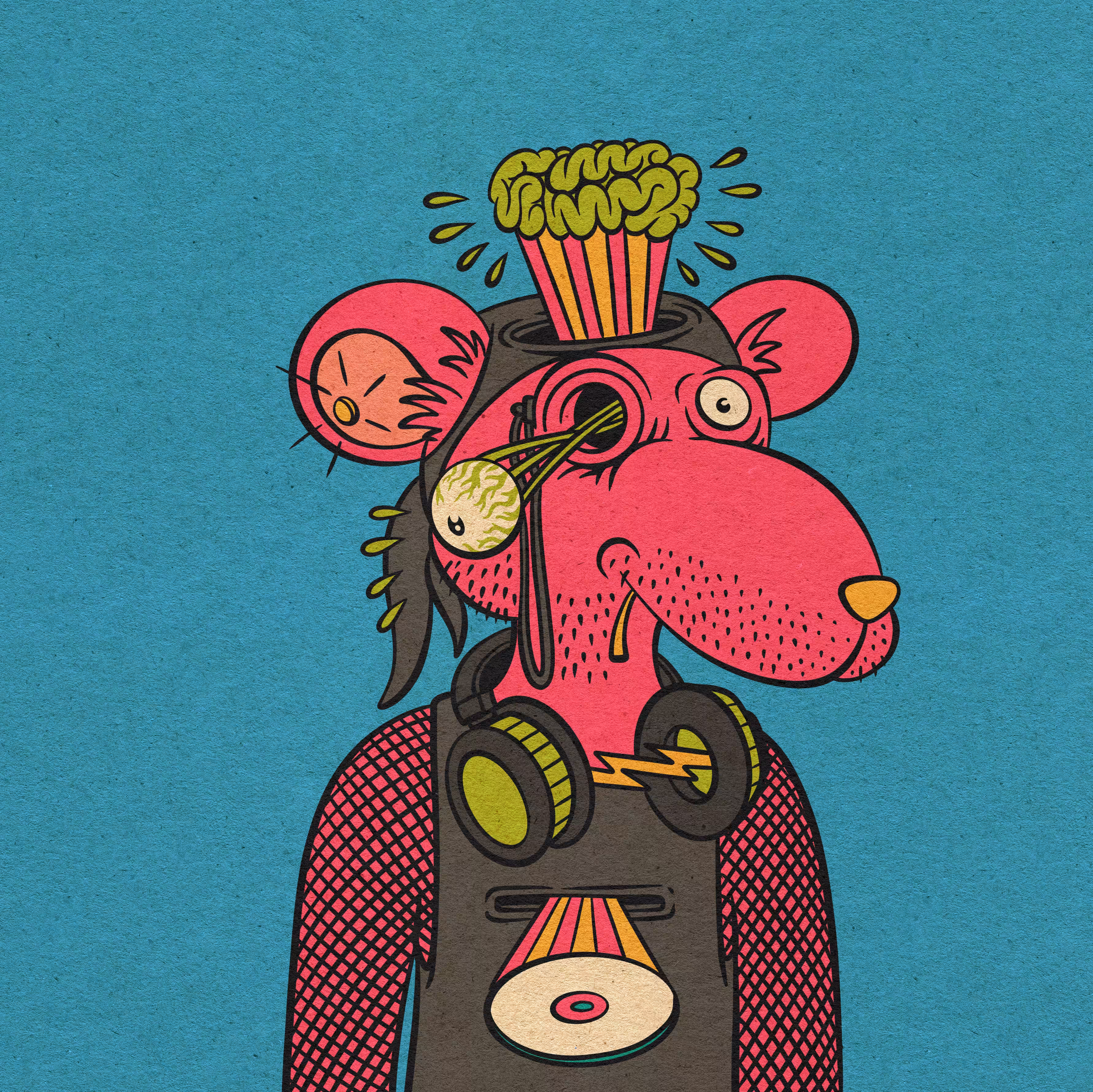 Freaking out Rat