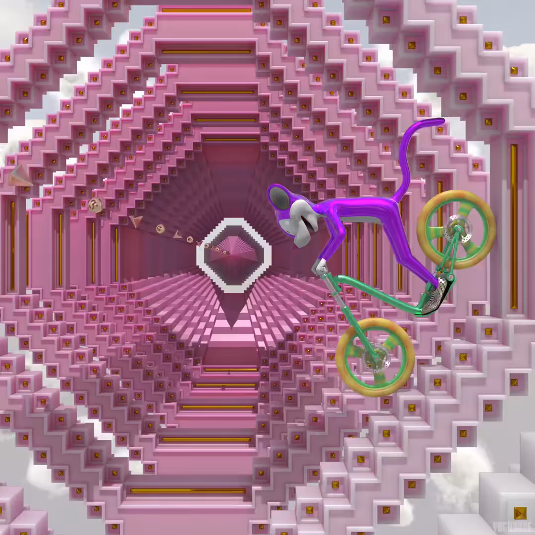 Jaggy Tube: Surreal Downhill