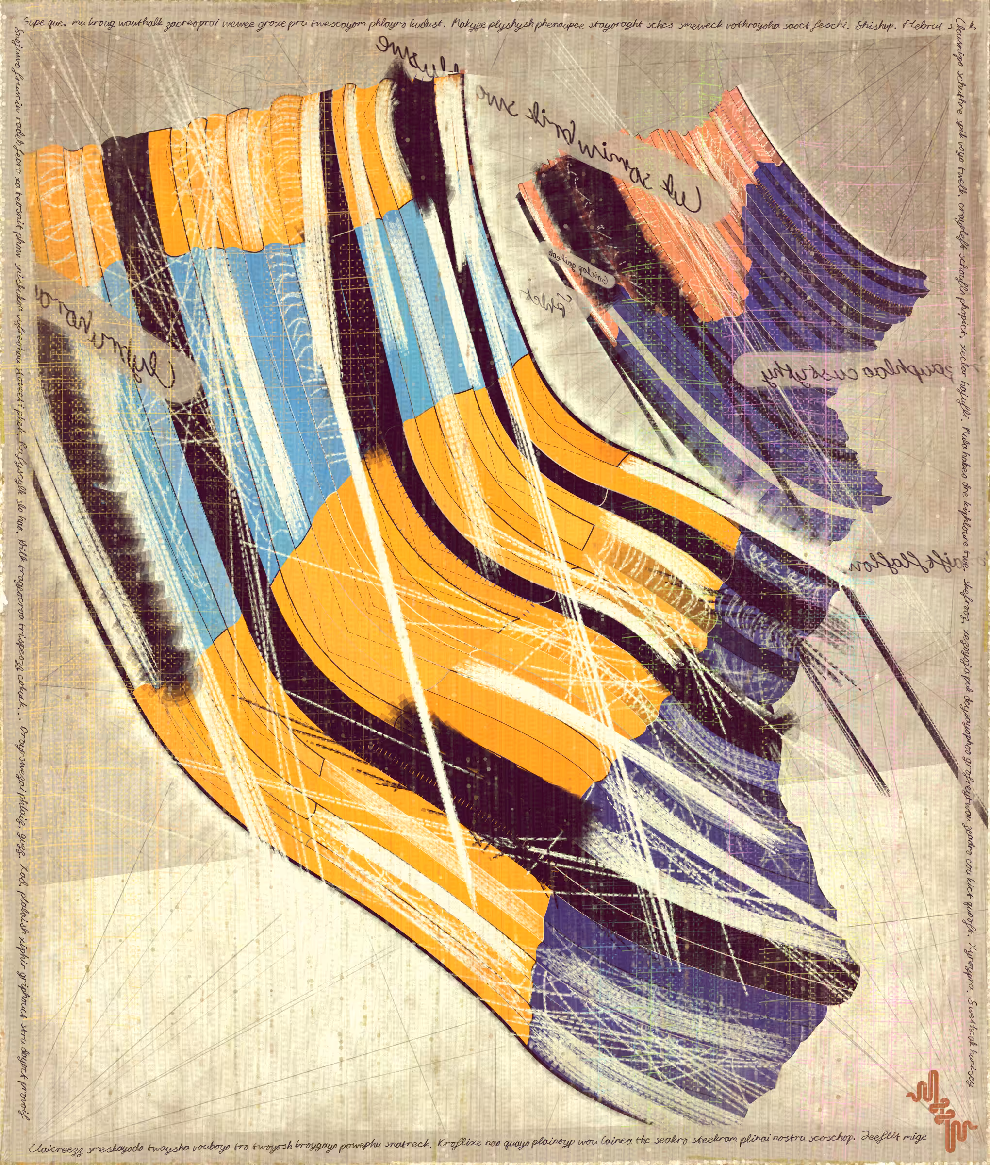 Amplitudes of Canvas #140