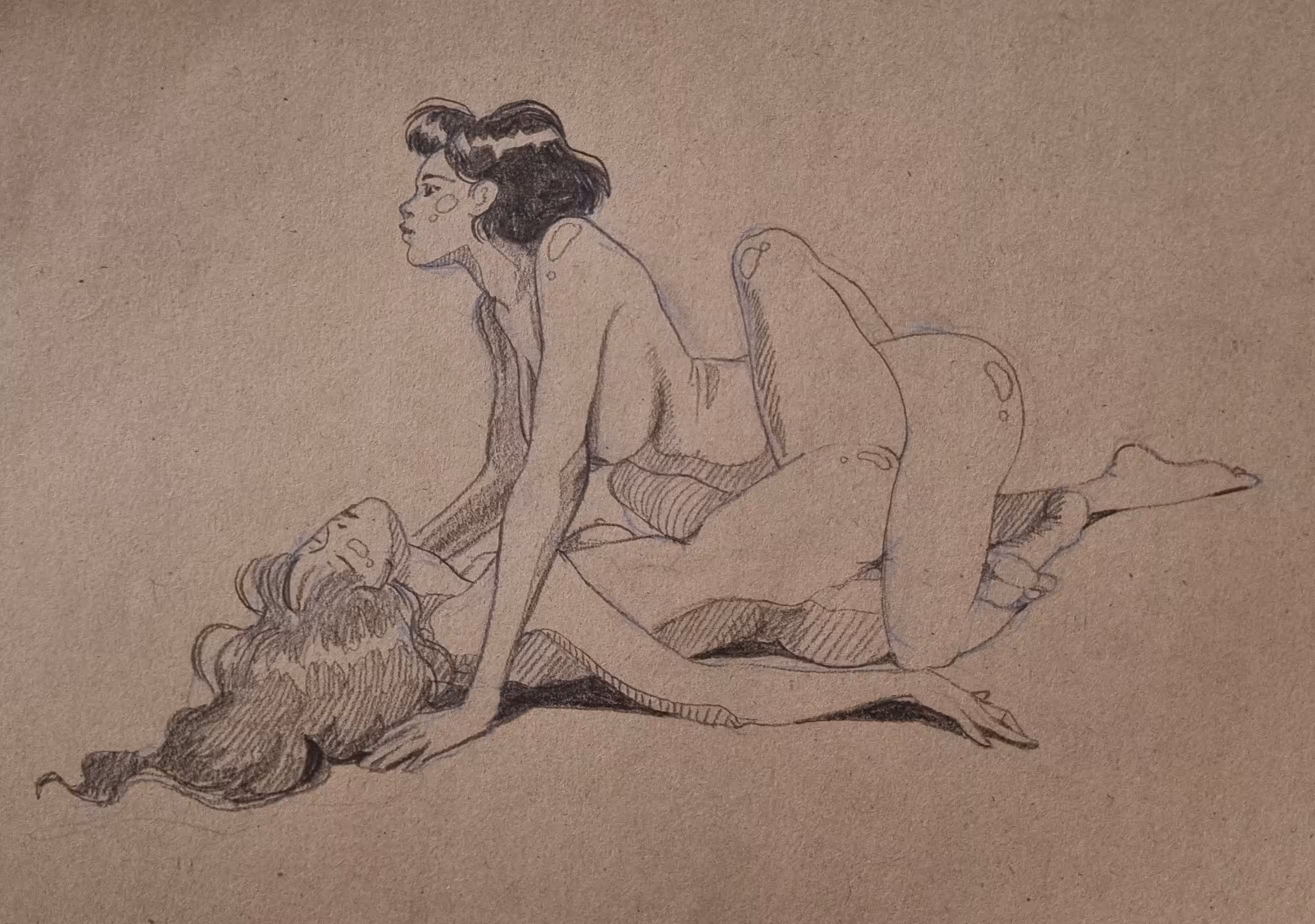 Weekly Sketches: Distracted