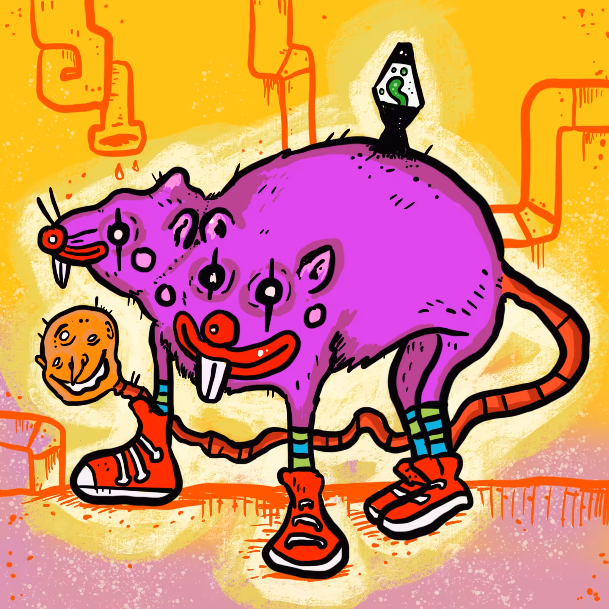 GoGo the circus rats