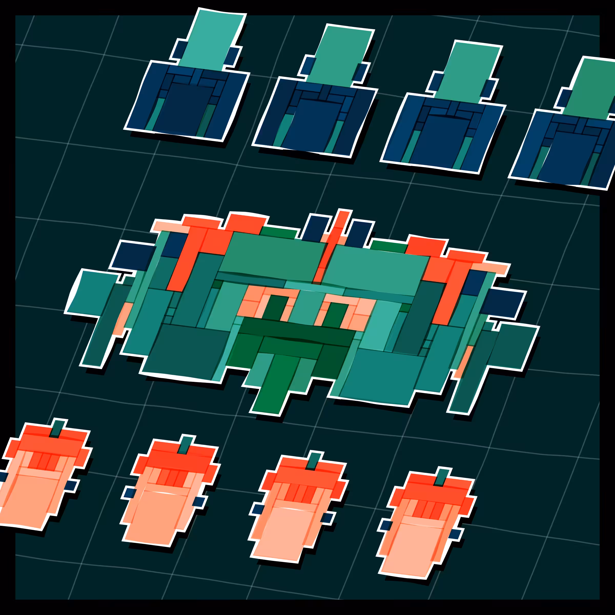 Paper Armada #1058