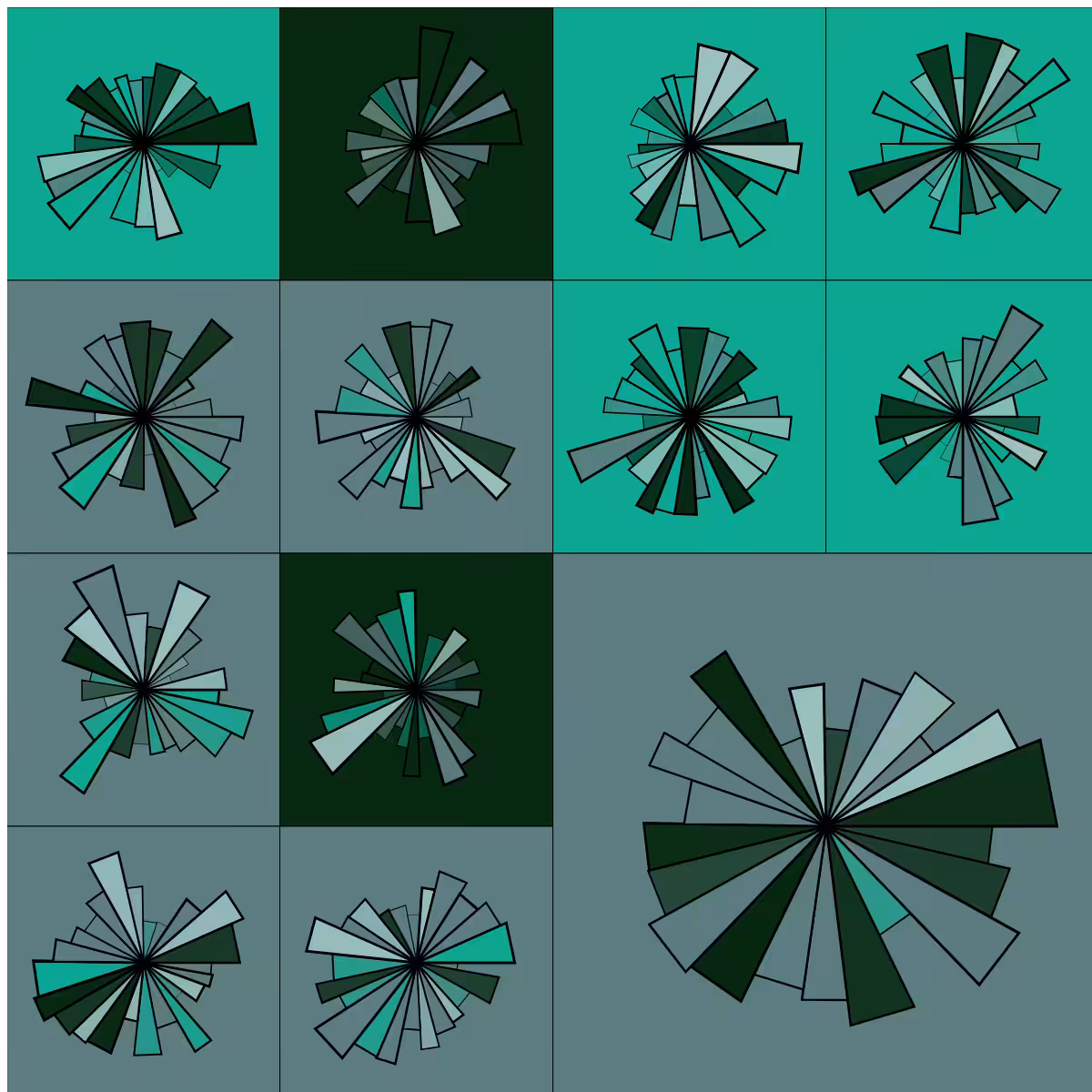 Dancing triangles #21