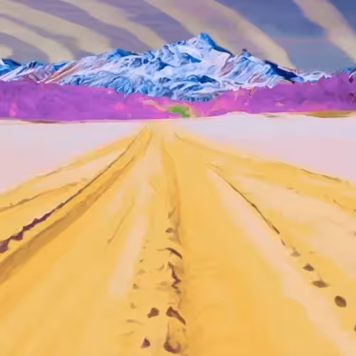 Generated Glitch Landscape #19