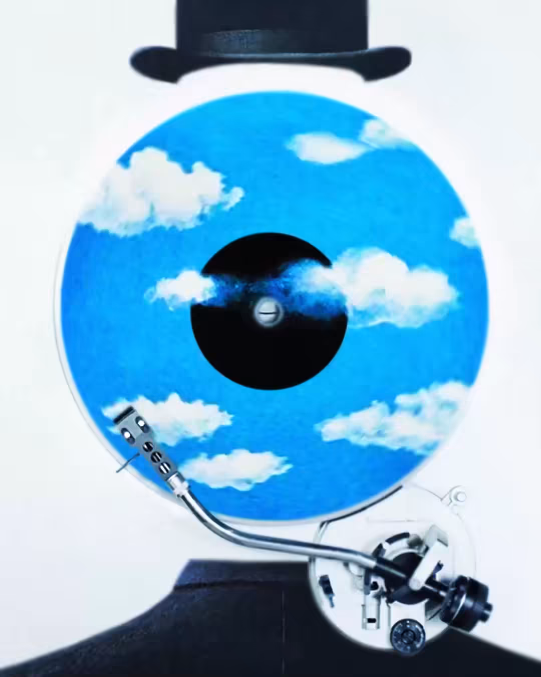 René Magritte on the turntable