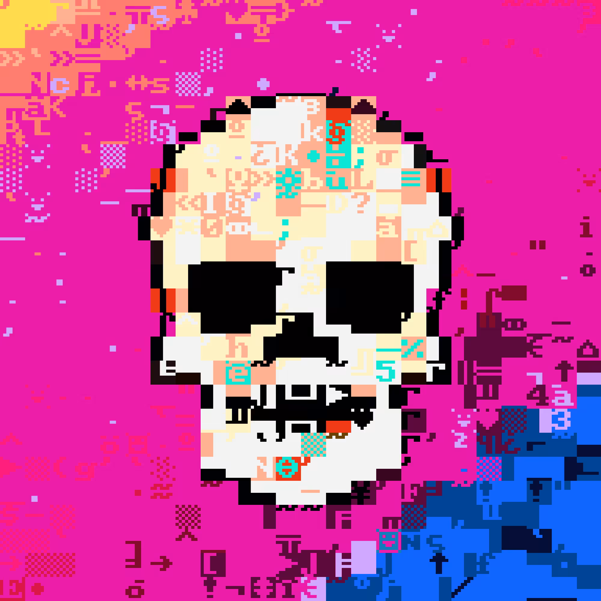 DOS Skull 0395