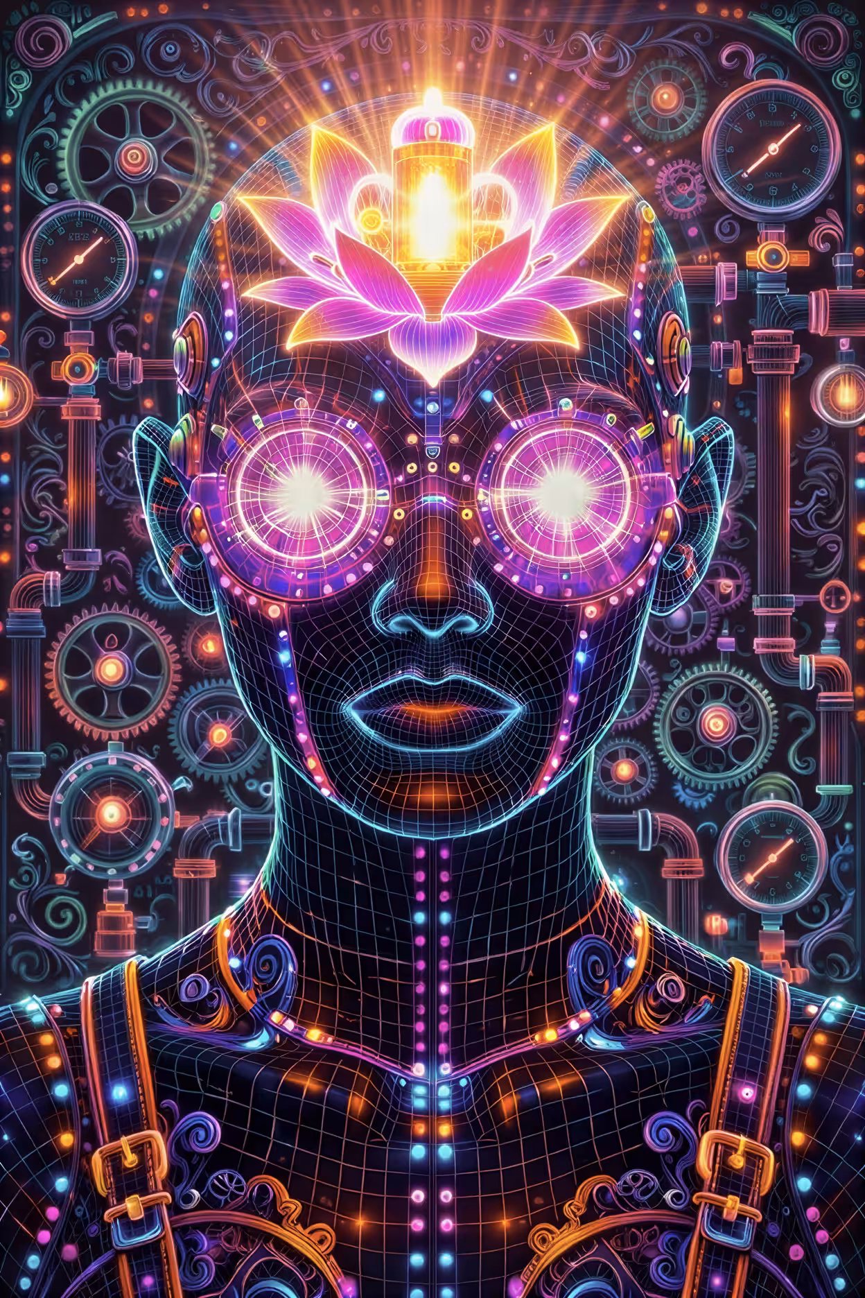 Flor do Lótus — Cybernetic Temple: Flor do Lótus IV — Cybernetic Awakening