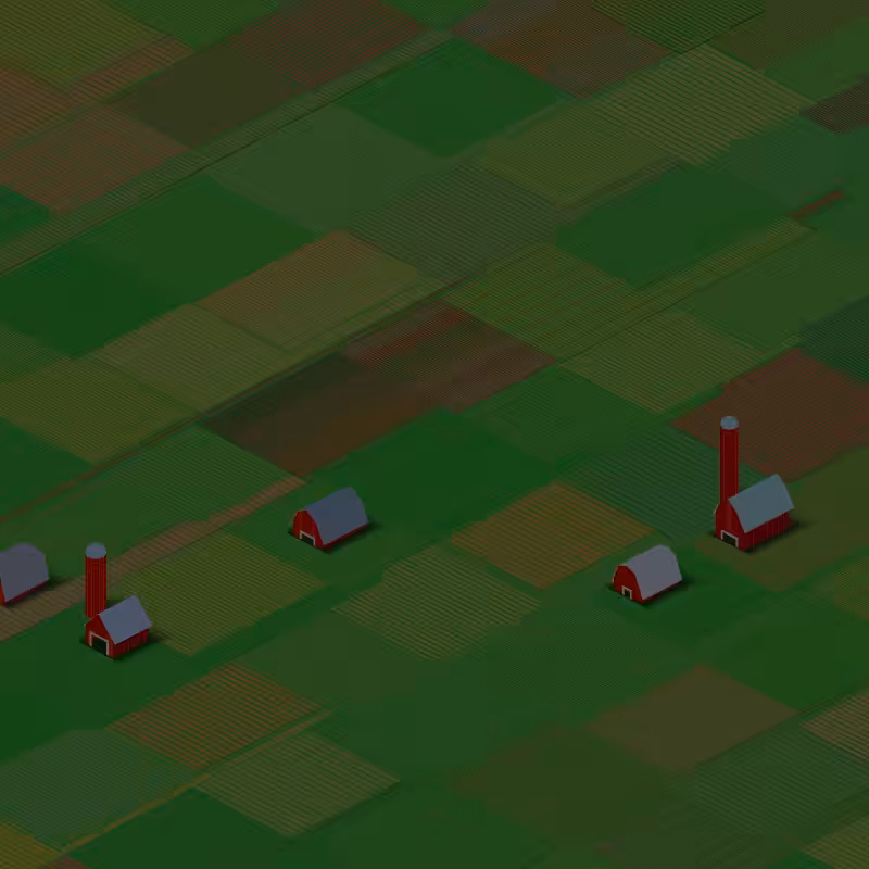 RED FARMS IN A QUIET COUNTY #19