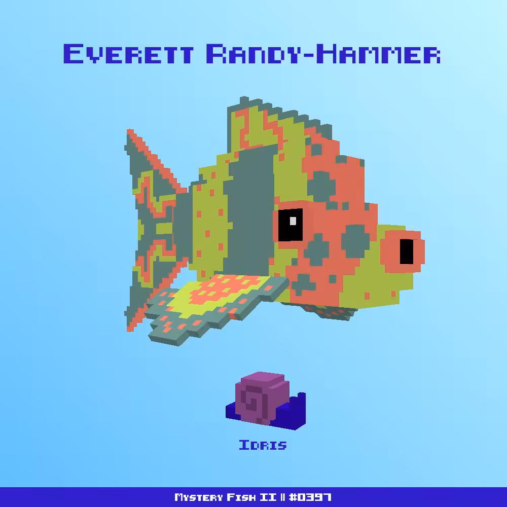 Everett Randy-Hammer :: Mystery Fish 0397/1000