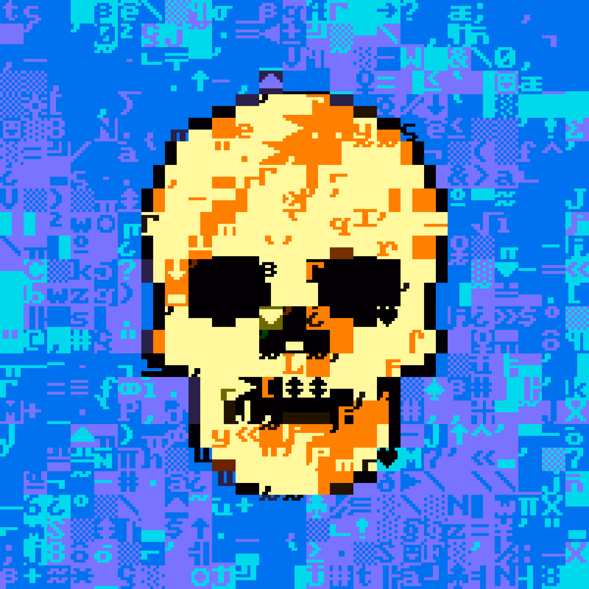 DOS Skull 0336