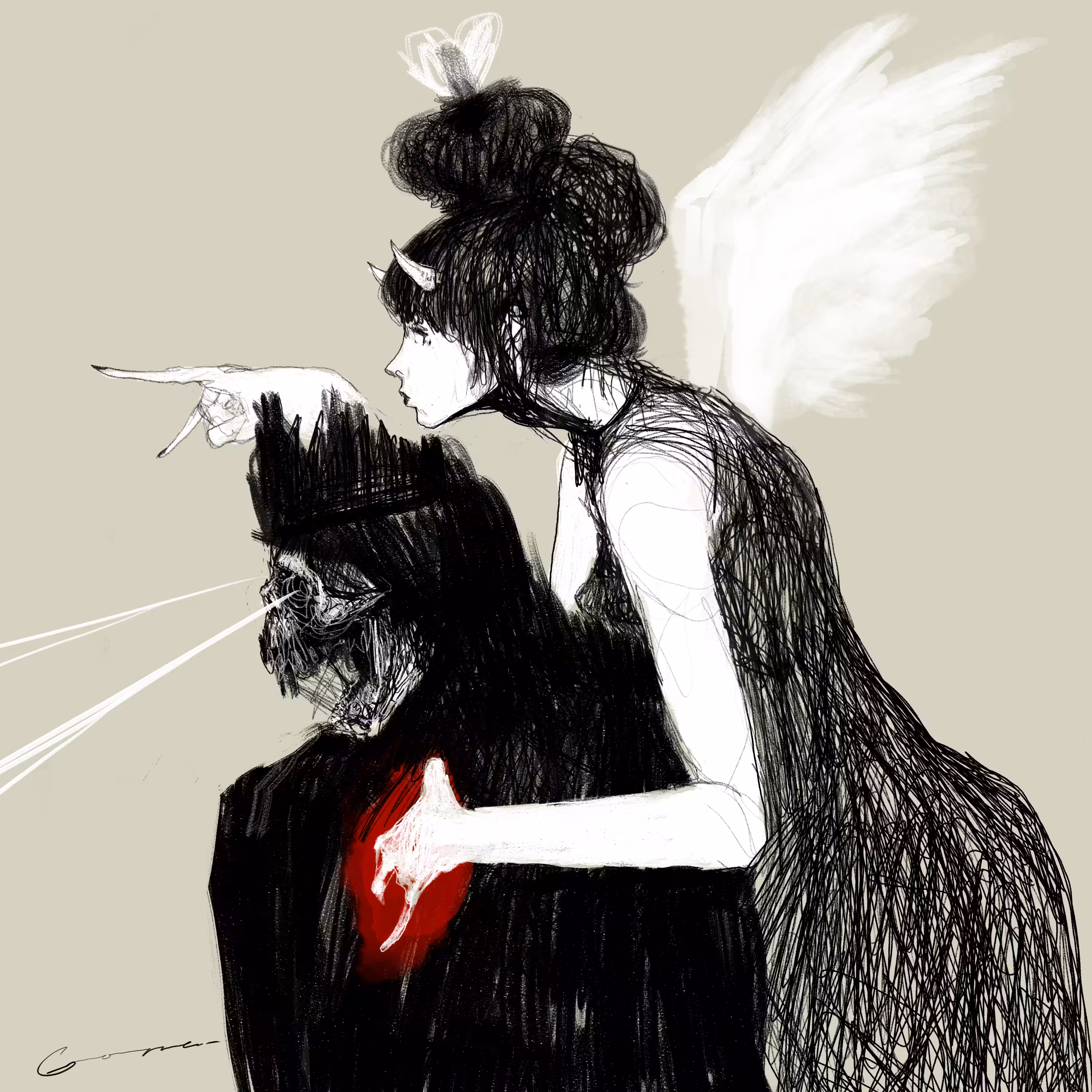 Lovers  Allegory