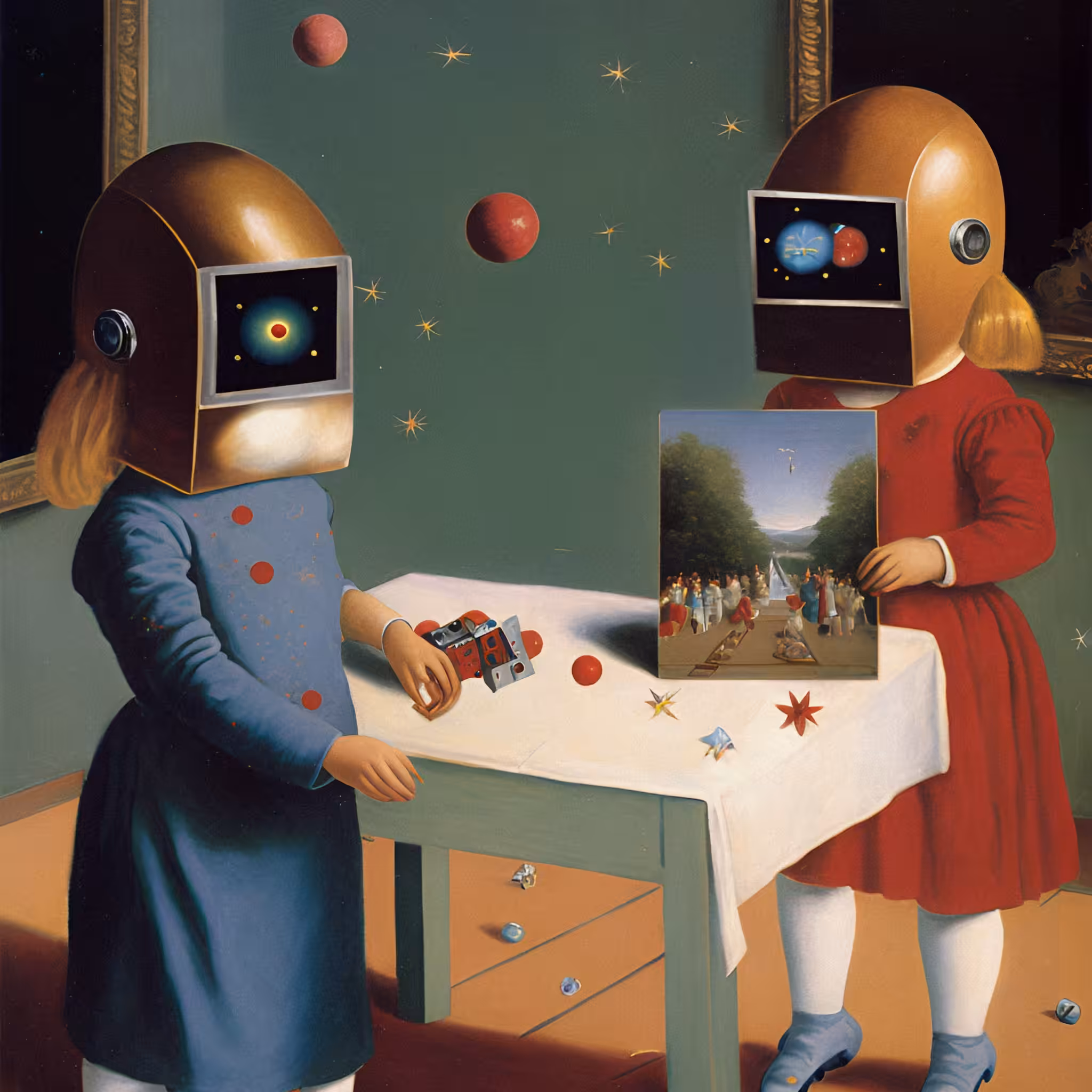 The World in the eye of beholder