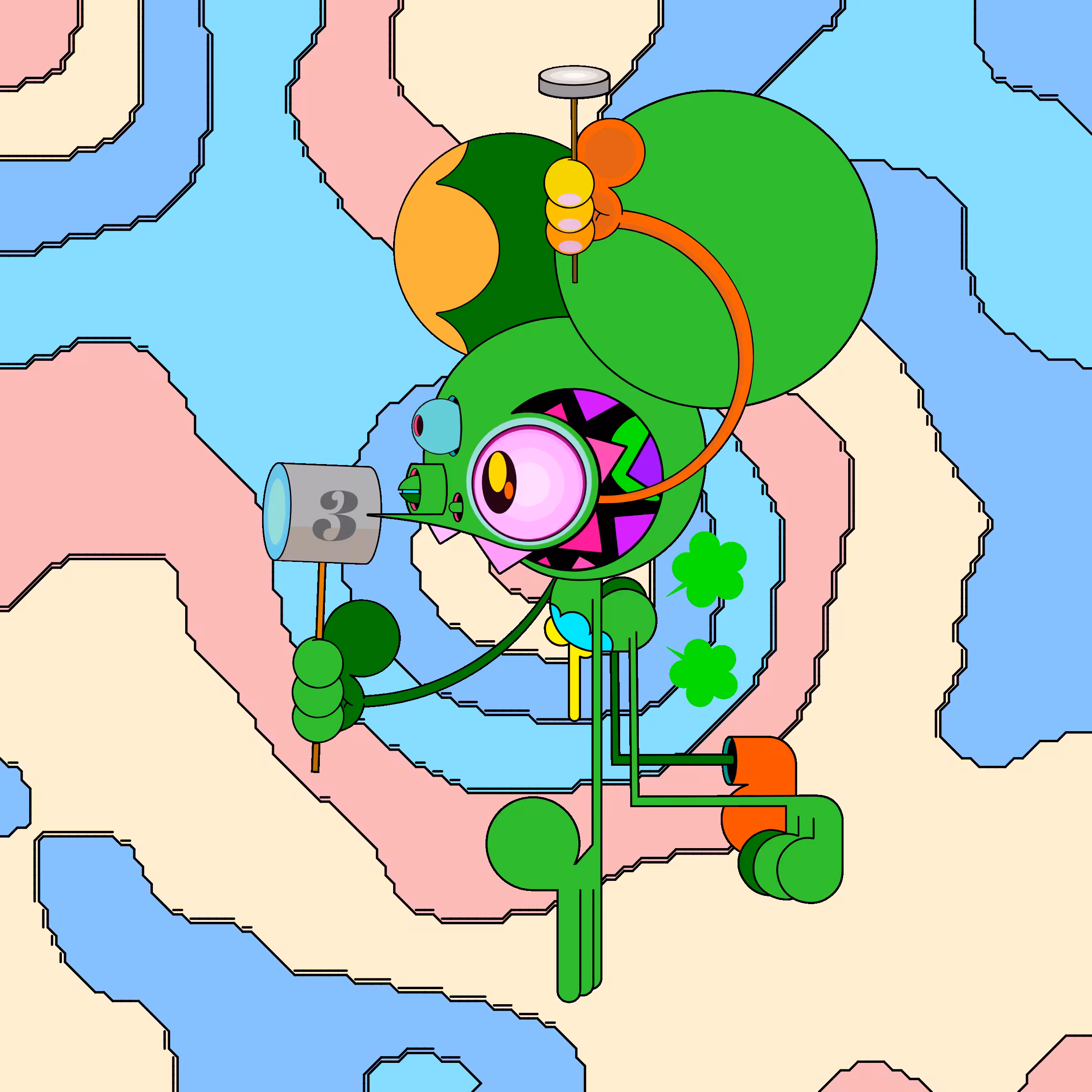 Neogen Space Monkeys #151