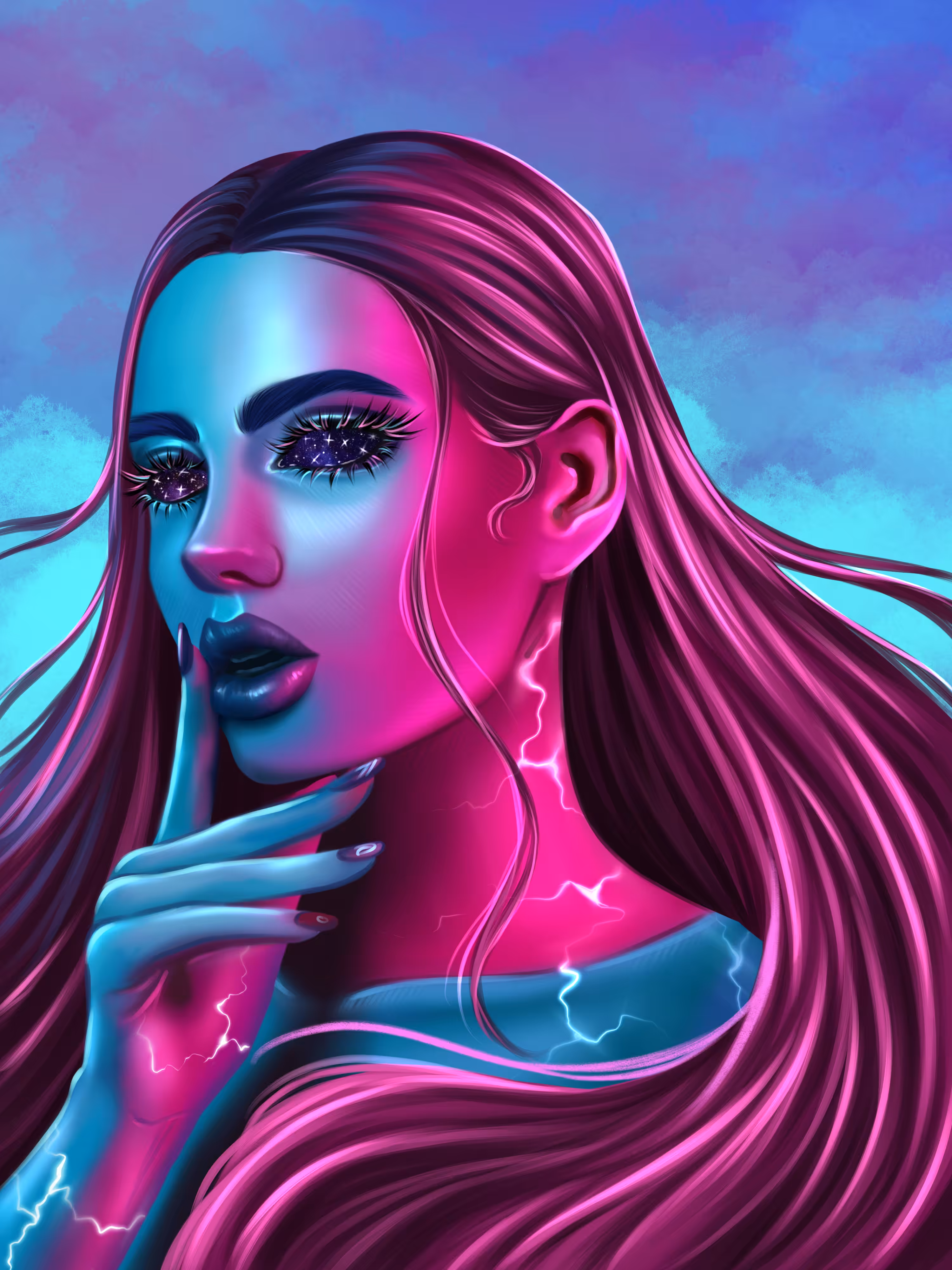 Neon split