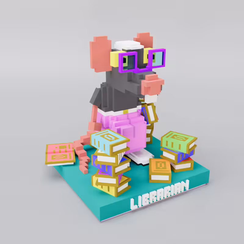 Punk Rat Next Generation 023 Librarian