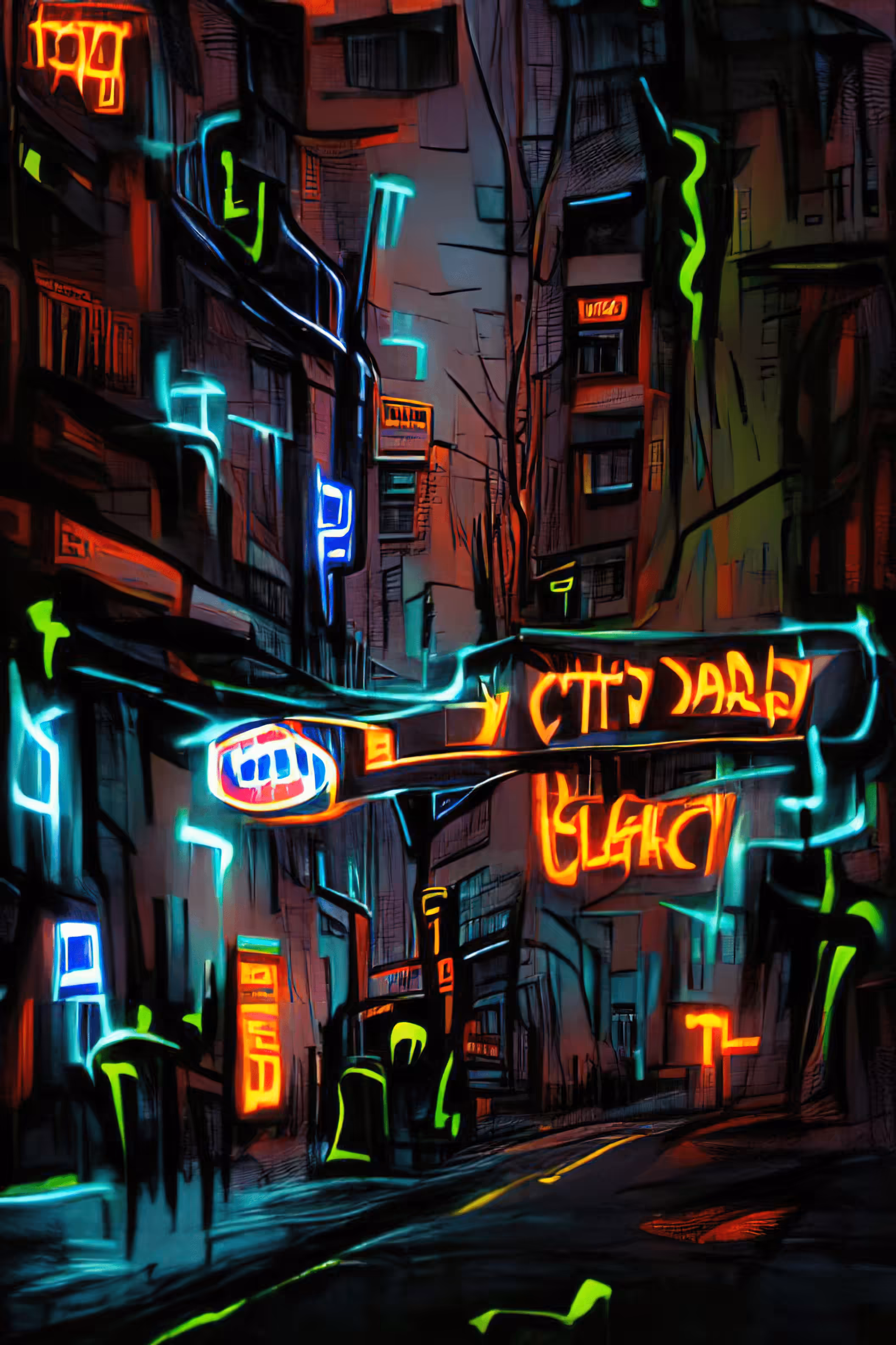 Hong Kong 46 Neon