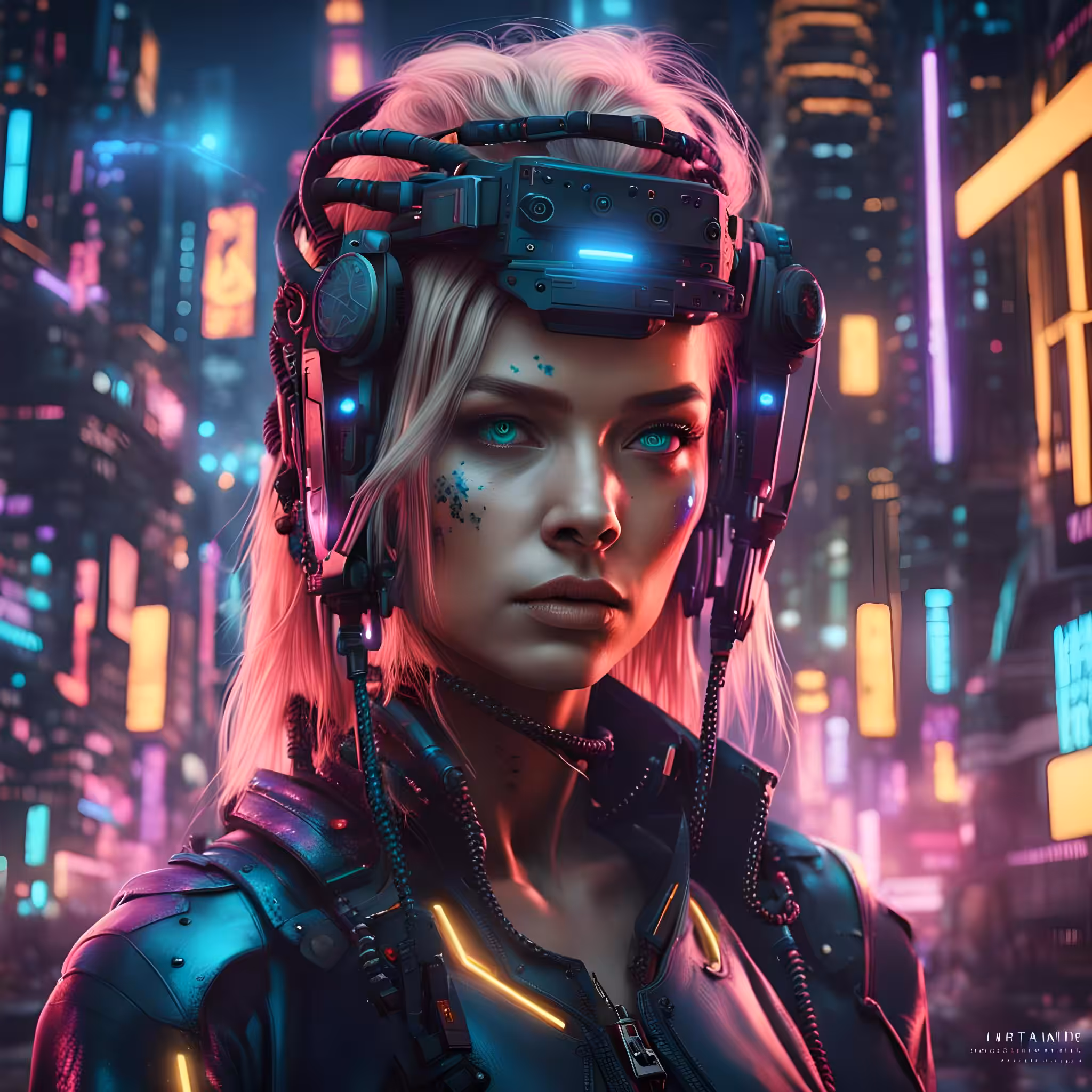 Cyberpunk Girl #038