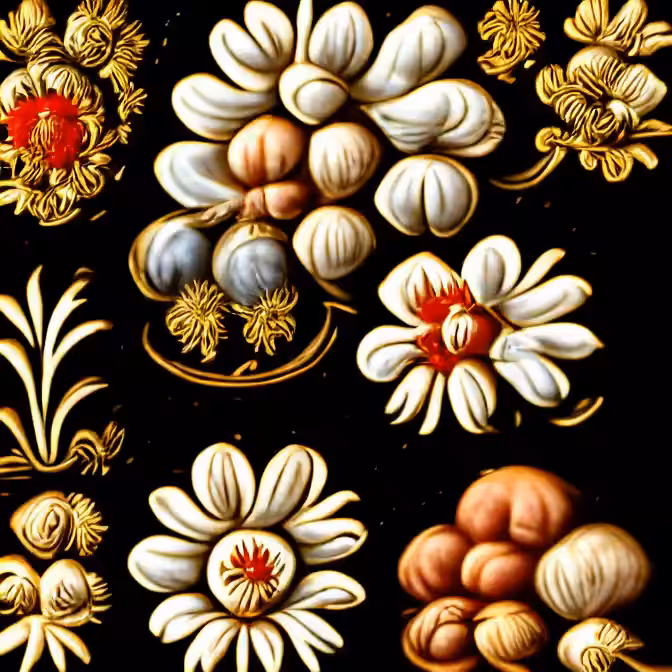 Baroque Flowers 1