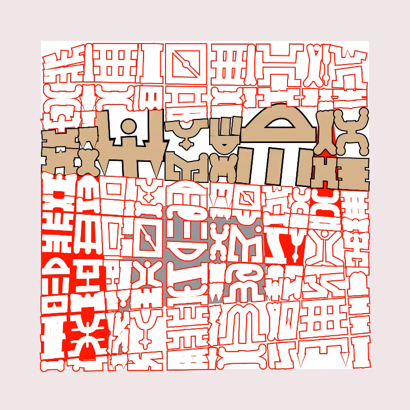 "Alphabetic ancestral signs" - (Matrix v3) #60
