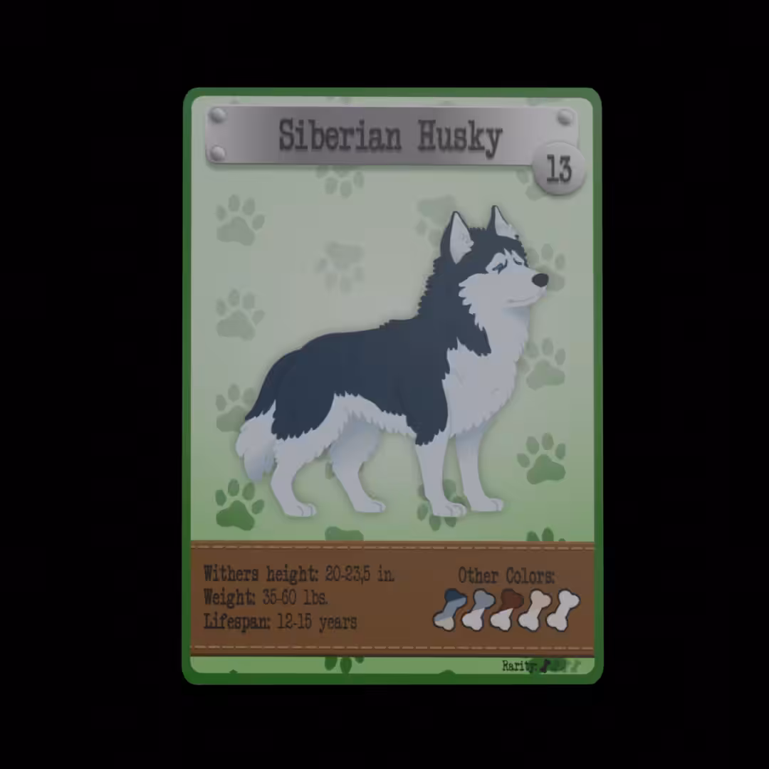DOGGIES! Siberian Husky - Series 2