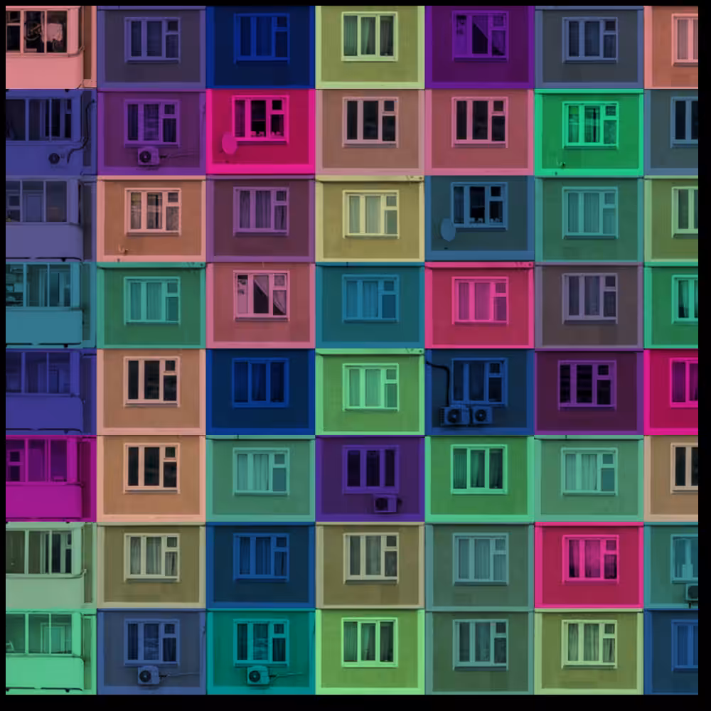 colorized-high-rise-building #19