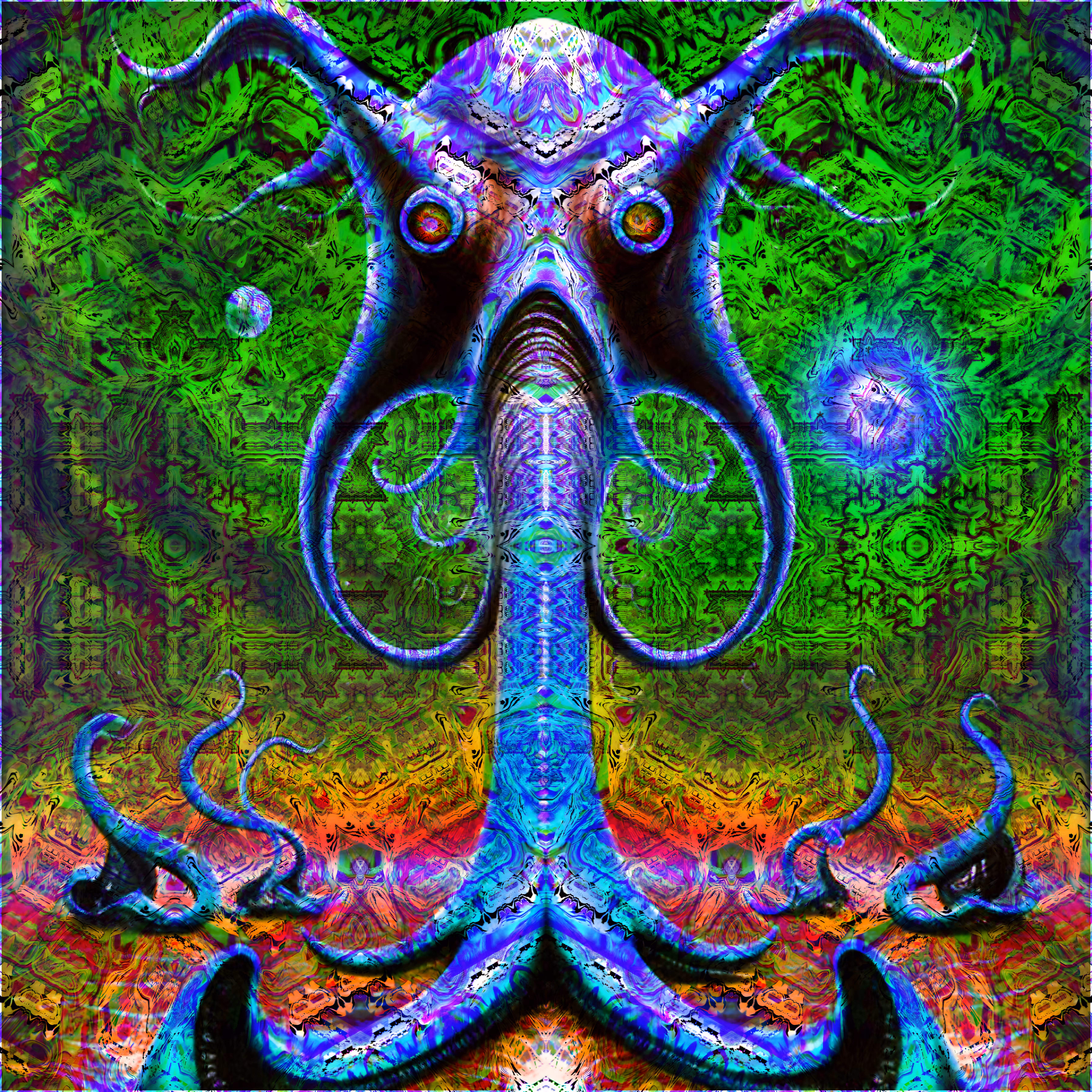 Aliens : Lord Xerion (Evil Space Squid)