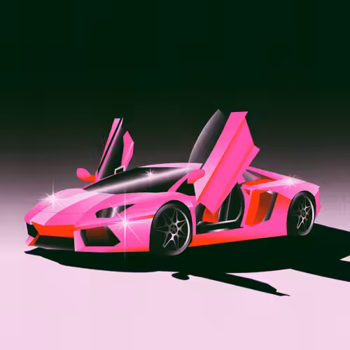 Pink Lambo