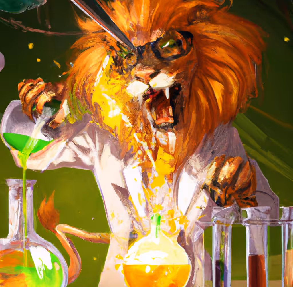Diego Mad Scientist Lion#33