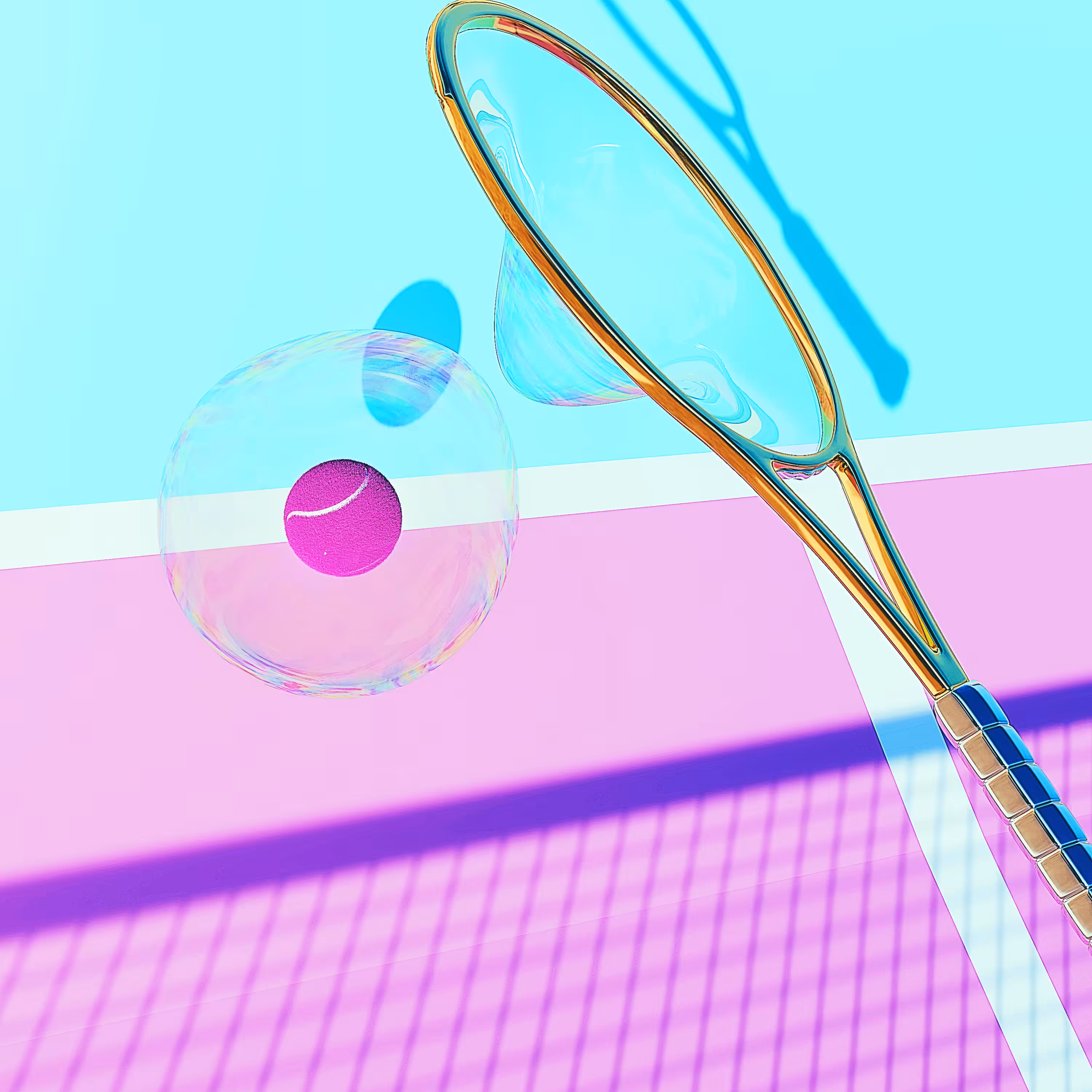 Bubble Tennis