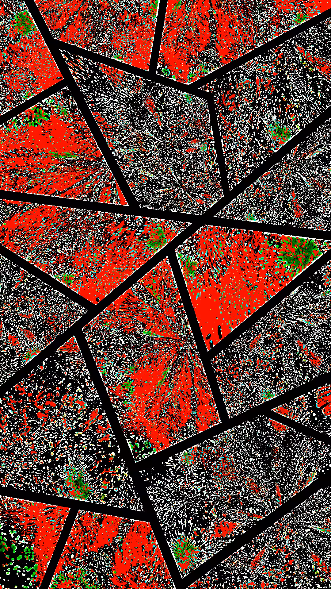 Cell Phone Vitray #017