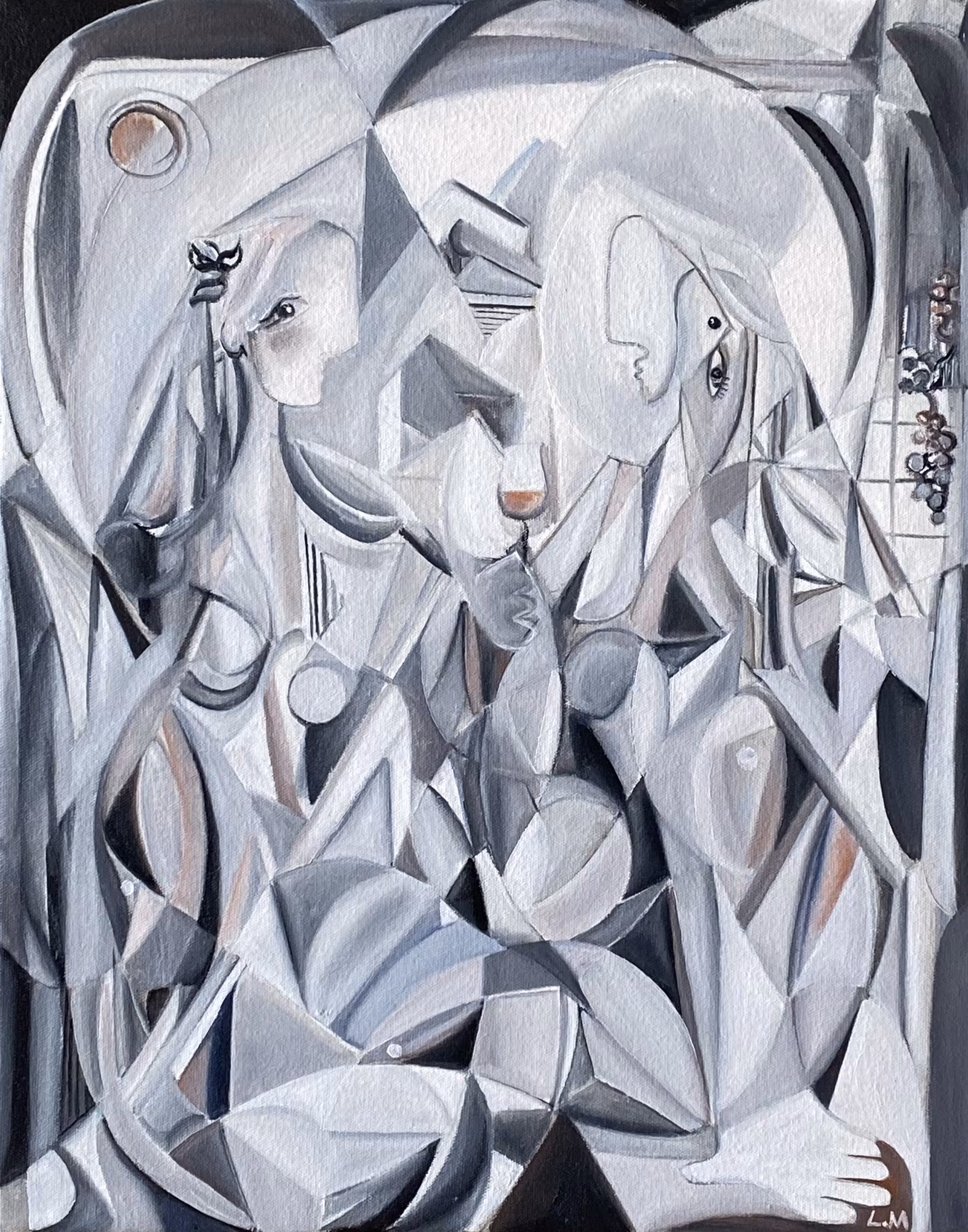 Cubist Vistas: Esencia of a Granada Kinship