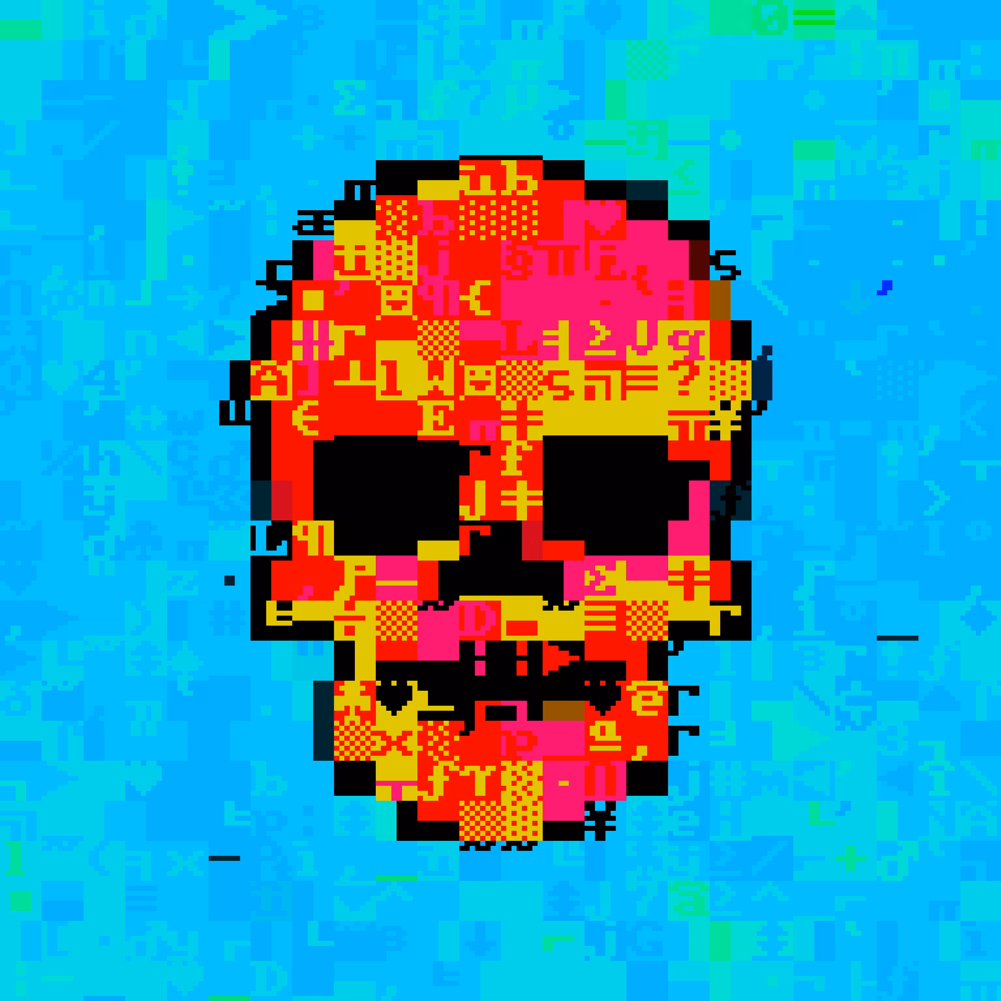 DOS Skulls: DOS Skull 0295