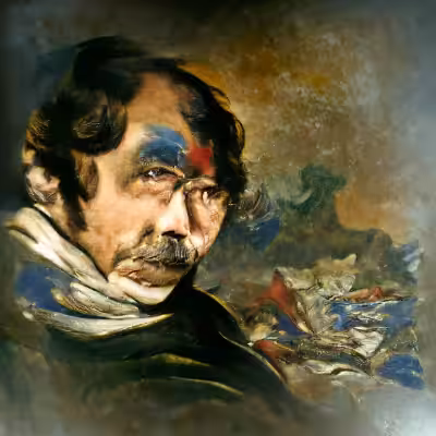 Portrait of Eugène Delacroix