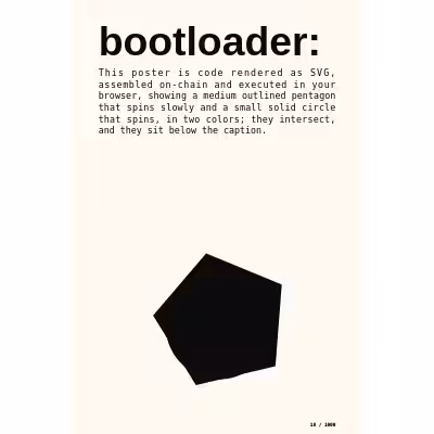 bootloader: selfie #18